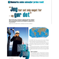 Danmarks anden solosejler jorden rundt